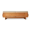 Outdoor sofa teak, natural - Image 5