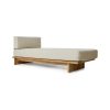Outdoor daybed teak, natural - Image 2