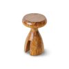 Wooden stool chestnut - Image 2