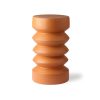 Stoneware side table terra