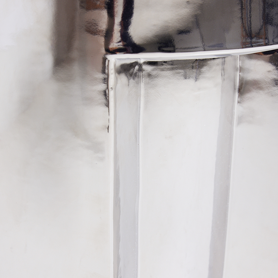 Stoneware side table chrome - Image 4