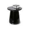 Earthenware side table M black - Image 4