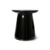 Earthenware side table M black