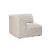 Jax couch: element left corner, sneak, light grey - Image 2