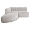 Jax couch: element right corner, sneak, light grey - Image 5