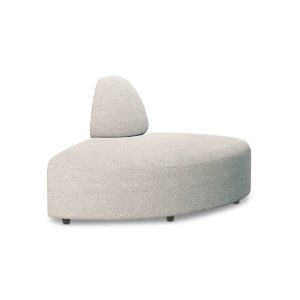 Alternative view of Jax couch: element angle, sneak, light grey