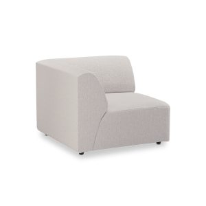 Alternative view of Jax couch: element left corner, cosy, beige