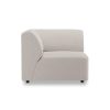 Jax couch: element left corner, cosy, beige