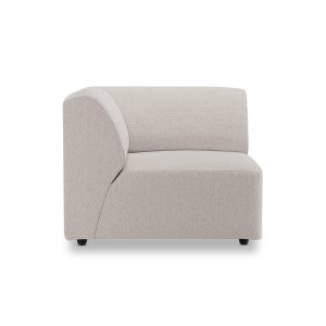 Jax couch: element left corner, cosy, beige
