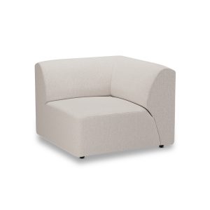 Alternative view of Jax couch: element right corner, cosy, beige
