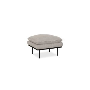 Alternative view of Retro sofa: hocker, sneak, light grey