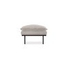 Retro sofa: hocker, cosy, beige