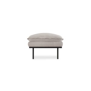 Retro sofa: hocker, cosy, beige