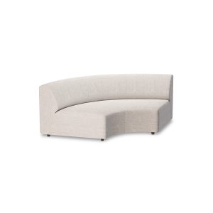 Alternative view of Jax couch: element round, sneak, light grey