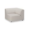 Jax couch: element right end, cosy, beige - Image 2