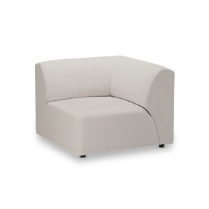 Alternative view of Jax couch: element right end, cosy, beige