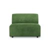 Jax couch: element middle, royal velvet, green