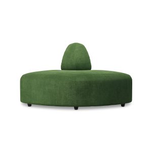 Jax couch: element angle, royal velvet, green