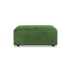 Jax couch: element hocker, royal velvet, green