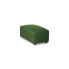 Jax couch: element hocker small, royal velvet, green - Image 2