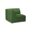 Jax couch: element left end, royal velvet, green - Image 2