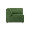 Jax couch: element left end, royal velvet, green