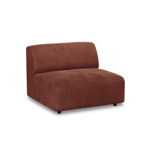 Alternative view of Jax couch: element middle, royal velvet, magnolia