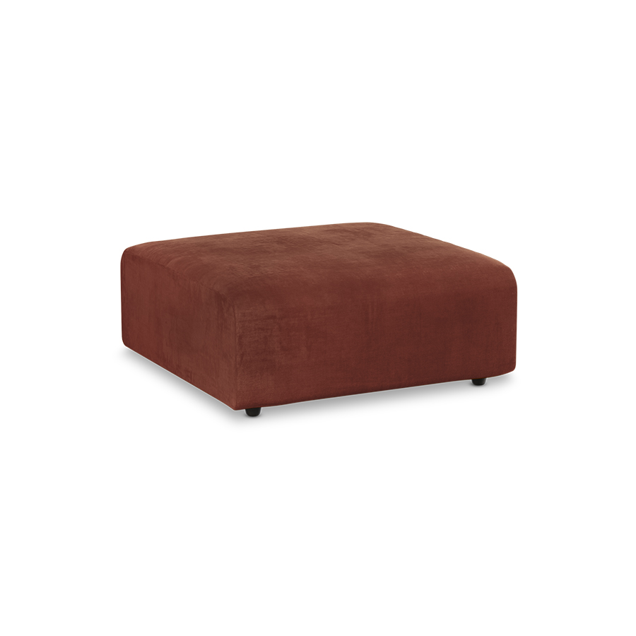 Jax couch: element hocker, royal velvet, magnolia - Image 2