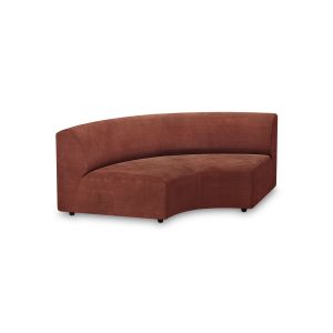 Alternative view of Jax couch: element round, royal velvet, magnolia