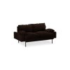 Retro sofa: 2-seats, royal velvet, espresso - Image 2