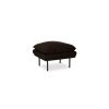 Retro sofa: hocker, royal velvet, espresso - Image 2