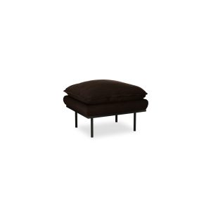 Alternative view of Retro sofa: hocker, royal velvet, espresso
