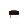 Retro sofa: hocker, royal velvet, espresso