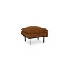 Retro sofa: hocker, royal velvet, caramel - Image 2