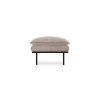 Retro sofa: hocker, sneak, beige