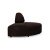 Jax couch: element angle, royal velvet, espresso - Image 2