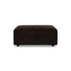 Jax couch: element hocker, royal velvet, espresso