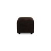 Jax couch: element hocker small, royal velvet, espresso