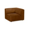 Jax couch: element right corner, royal velvet, caramel - Image 2