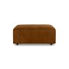 Jax couch: element hocker, royal velvet, caramel