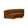 Jax couch: element round, royal velvet, caramel - Image 2