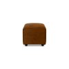 Jax couch: element hocker small, royal velvet, caramel