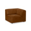 Jax couch: element right end, royal velvet, caramel - Image 2