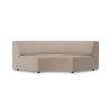 Jax couch: element round, sneak, beige