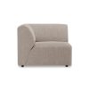 Jax couch: element left end, sneak, beige