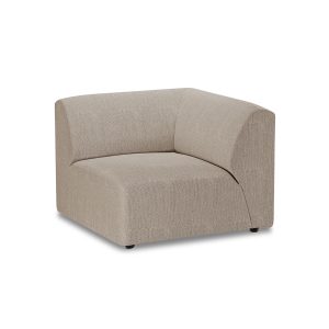 Alternative view of Jax couch: element right end, sneak, beige