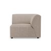 Jax couch: element right end, sneak, beige