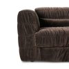 Club couch: royal velvet, espresso - Image 2