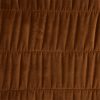 Club couch: royal velvet, caramel - Image 4