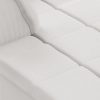 Wave couch: element left divan, corduroy rib, cream - Image 3